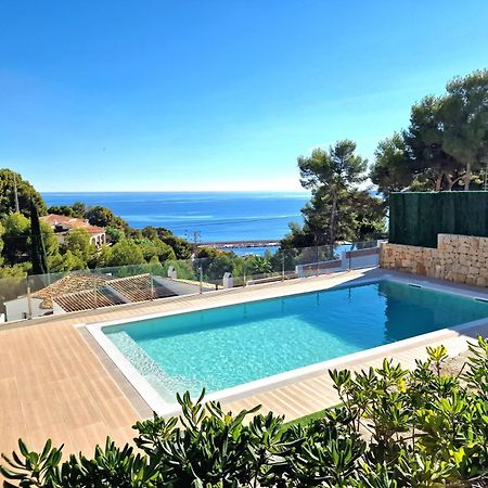 Villa Lujo Con Vistas Al Mar Villa Dulcinea By El Conserje, Cerca Del Puerto Y Sus Servicios Xabia Bagian luar foto