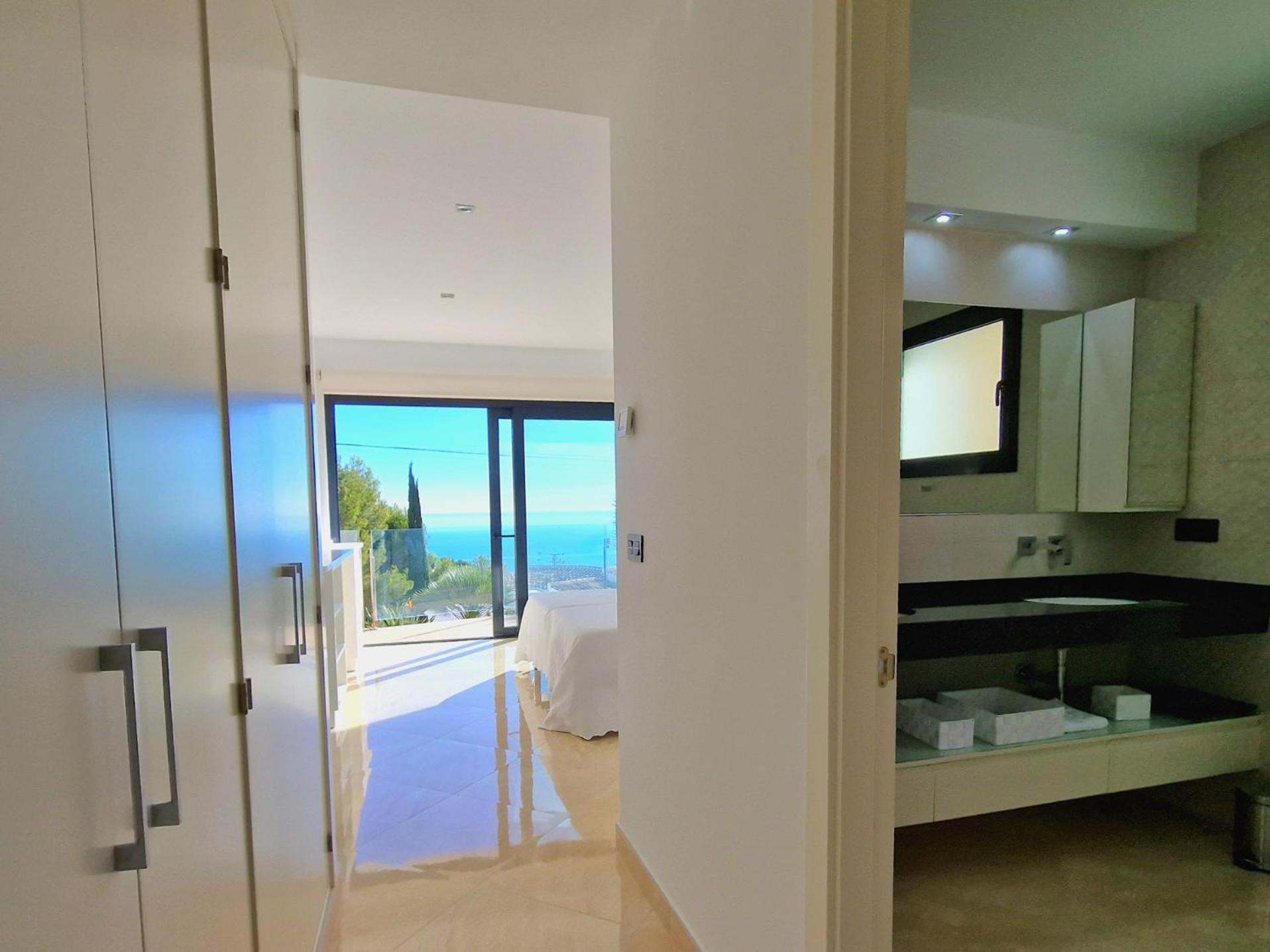 Villa Lujo Con Vistas Al Mar Villa Dulcinea By El Conserje, Cerca Del Puerto Y Sus Servicios Xabia Bagian luar foto