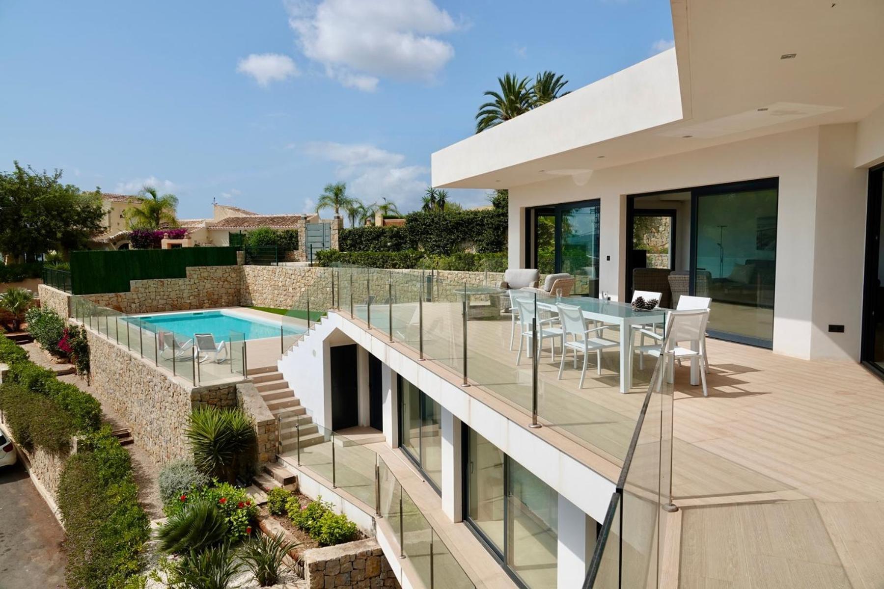 Villa Lujo Con Vistas Al Mar Villa Dulcinea By El Conserje, Cerca Del Puerto Y Sus Servicios Xabia Bagian luar foto
