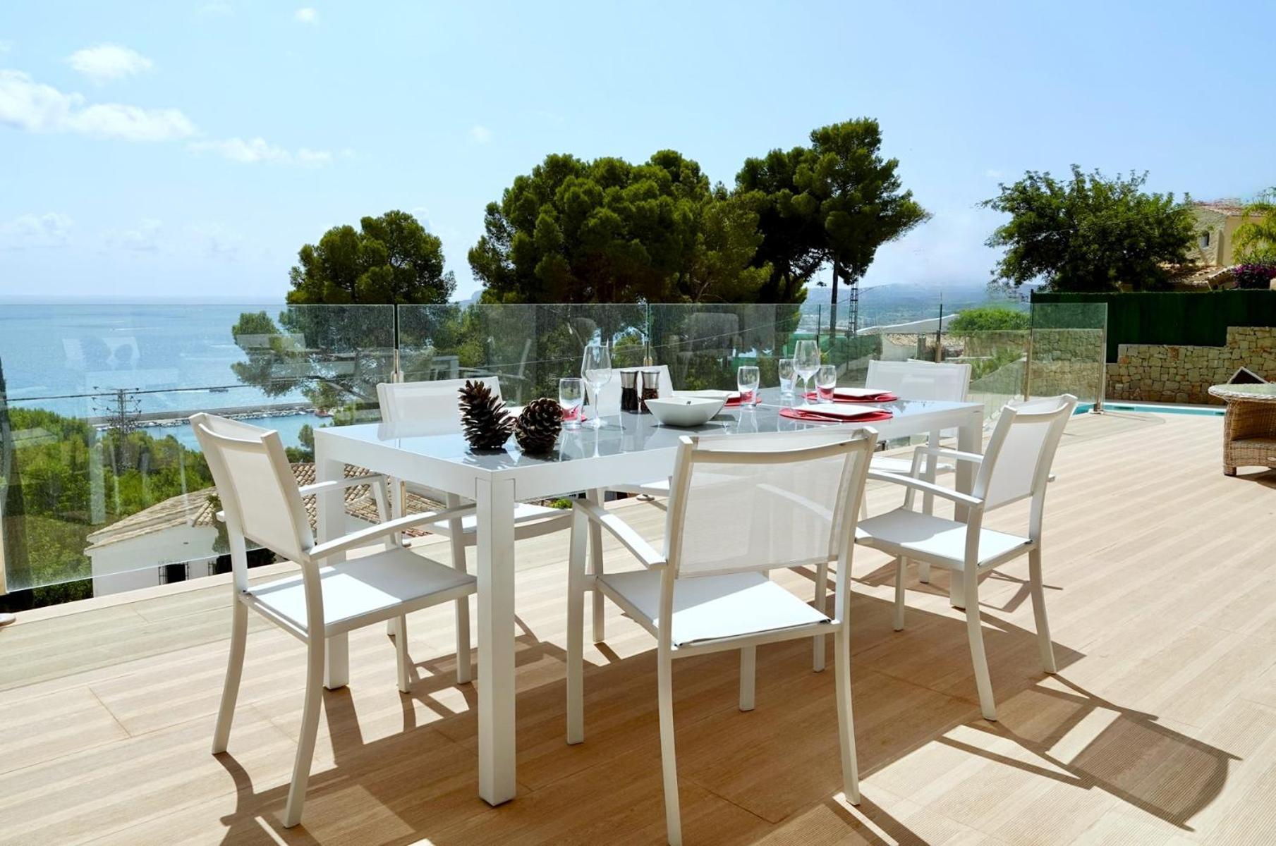 Villa Lujo Con Vistas Al Mar Villa Dulcinea By El Conserje, Cerca Del Puerto Y Sus Servicios Xabia Bagian luar foto