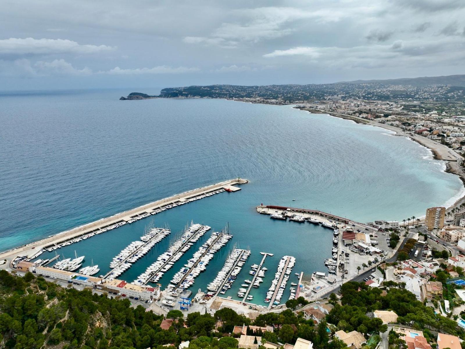 Villa Lujo Con Vistas Al Mar Villa Dulcinea By El Conserje, Cerca Del Puerto Y Sus Servicios Xabia Bagian luar foto