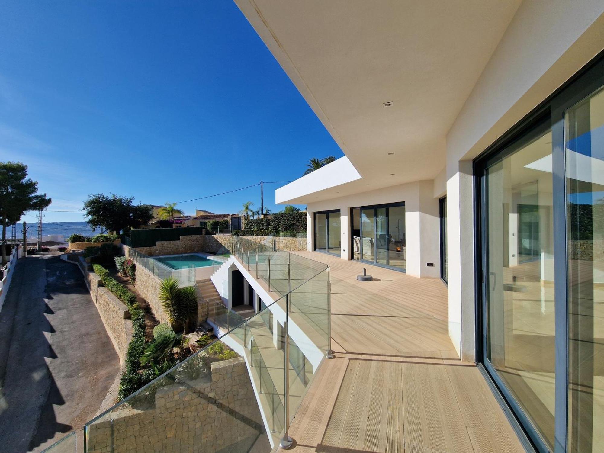 Villa Lujo Con Vistas Al Mar Villa Dulcinea By El Conserje, Cerca Del Puerto Y Sus Servicios Xabia Bagian luar foto