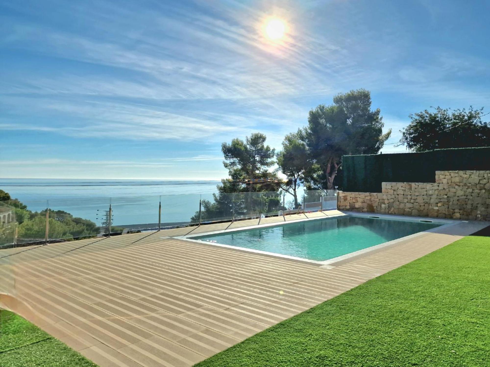 Villa Lujo Con Vistas Al Mar Villa Dulcinea By El Conserje, Cerca Del Puerto Y Sus Servicios Xabia Bagian luar foto